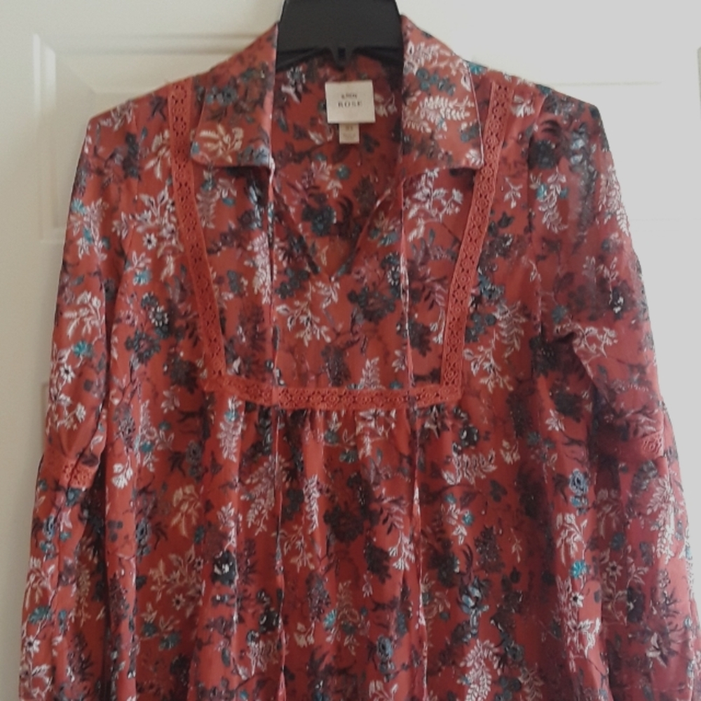 Women's Knox Rose Bohemian Top Size XS Bust 38